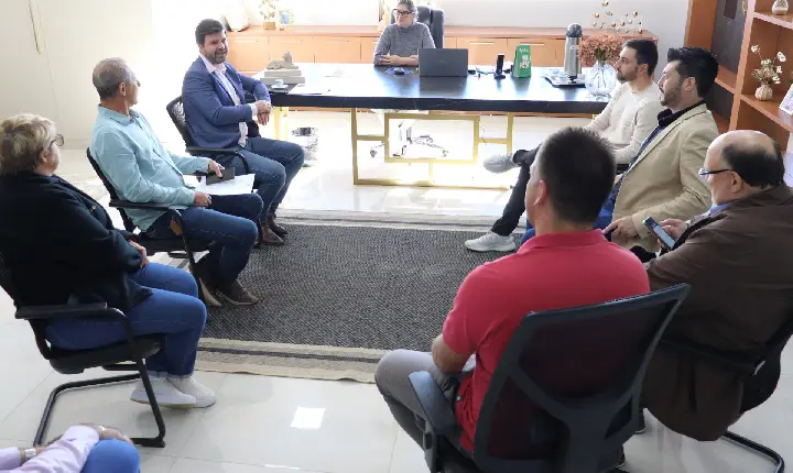 Administração Municipal de Capão Bonito do Sul recebe a visita do Deputado Neri, o Carteiro