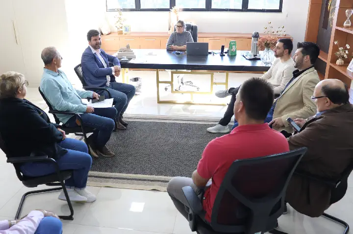 Administração Municipal de Capão Bonito do Sul recebe a visita do Deputado Neri, o Carteiro
