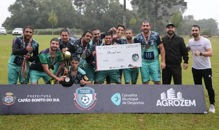 Copa de Futebol encerra as comemorações dos 29 anos de Capão Bonito do Sul