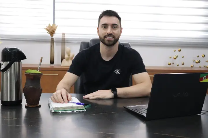 Vice-prefeito Miqueias Guadagnin assume como prefeito em exercício em Capão Bonito do Sul