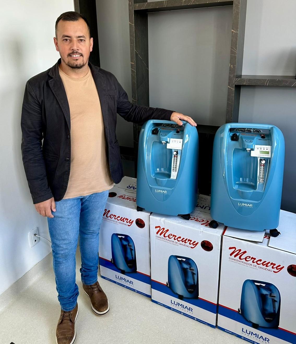 Saúde de Capão Bonito do Sul reforça estrutura de atendimento com a aquisição de 10 novos concentradores de oxigênio