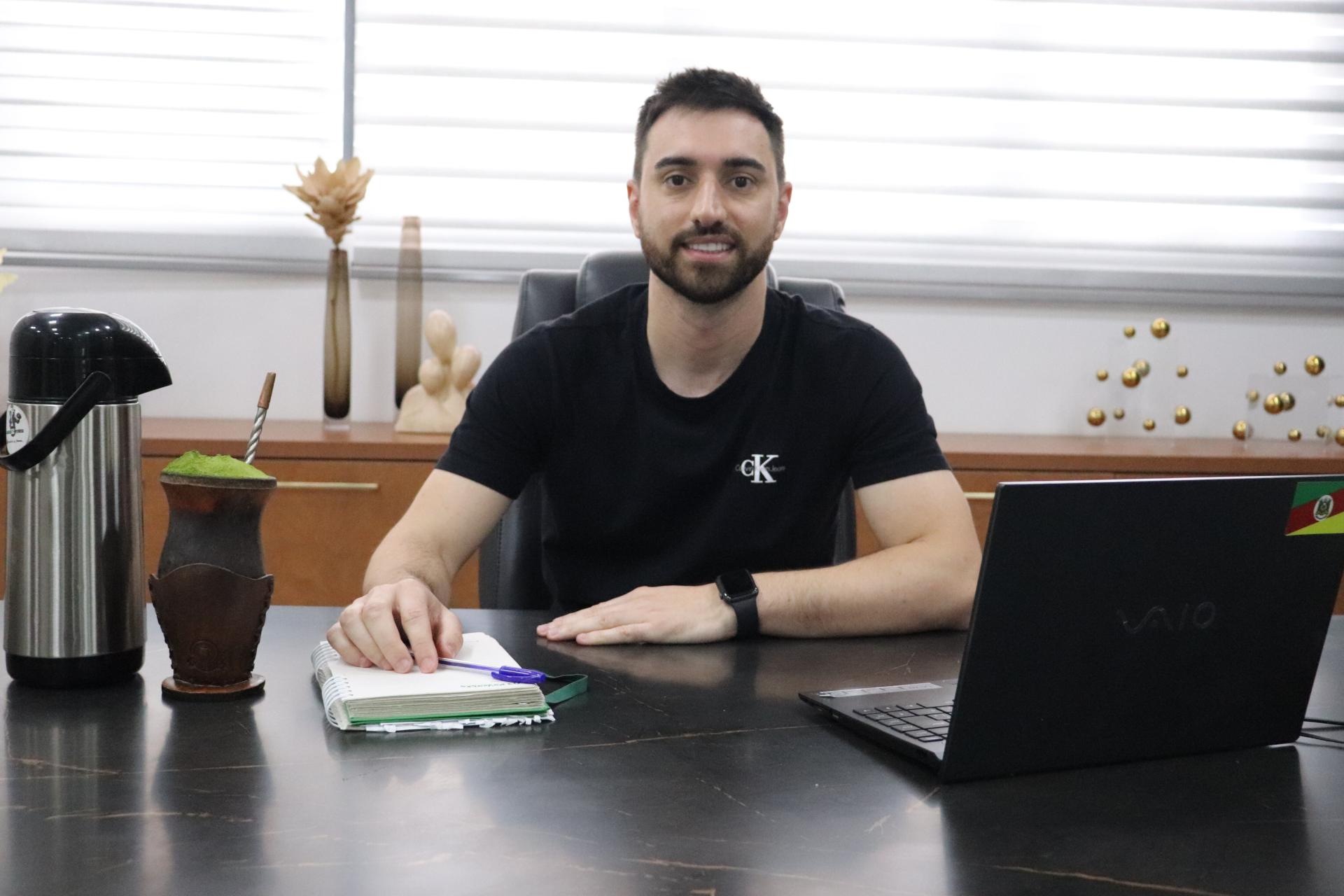 Vice-prefeito Miqueias Guadagnin assume como prefeito em exercício em Capão Bonito do Sul