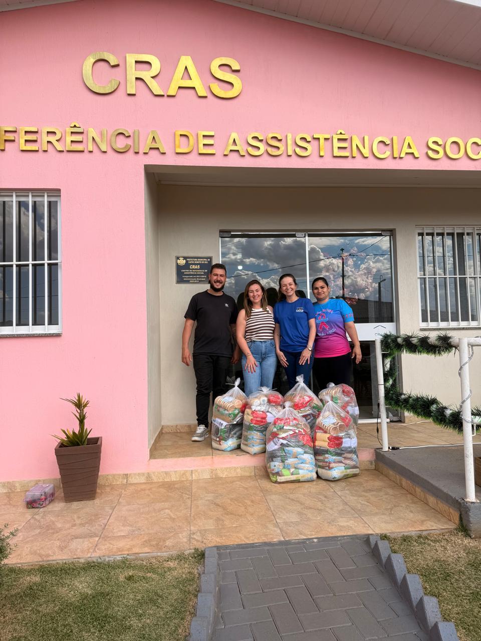 CRAS de Capão Bonito do Sul recebe 100 cestas básicas para reforçar atendimento às famílias em vulnerabilidade