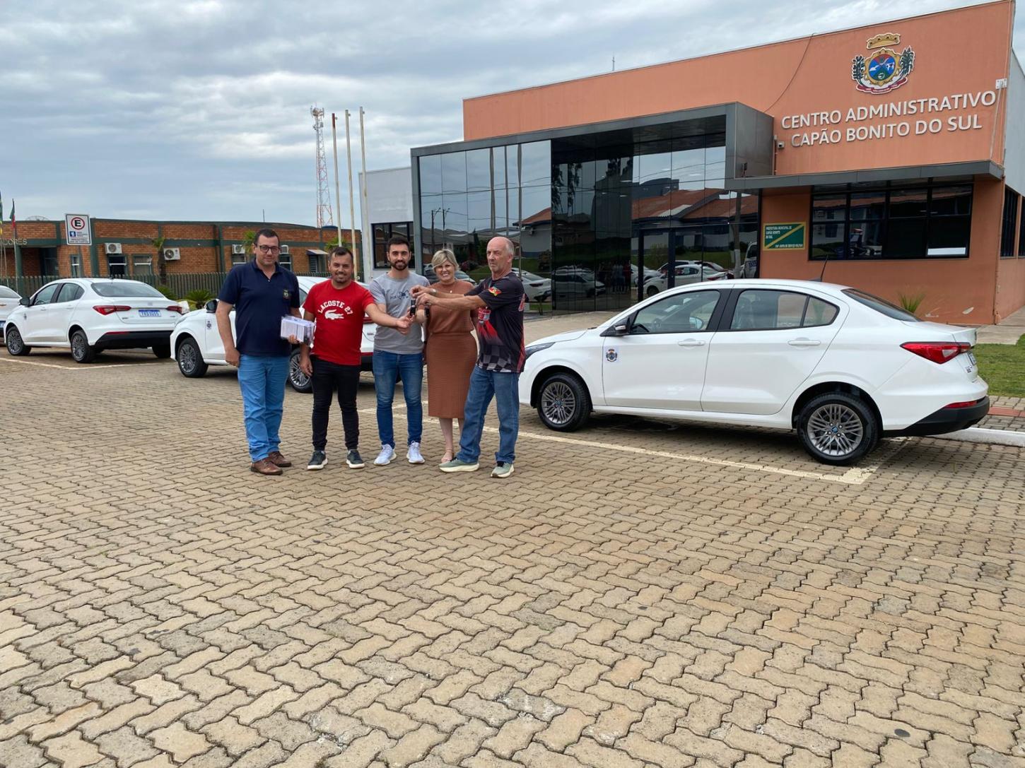 Administração de Capão Bonito do Sul adquire três novos veículos para reforçar atendimento na saúde